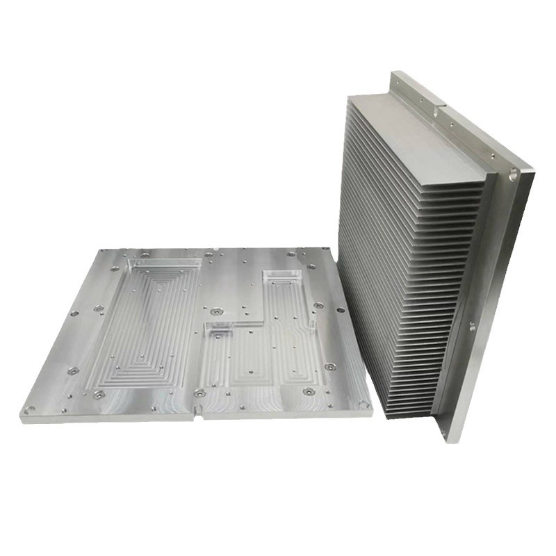 Mold opening for liquid cooled aluminum profiles