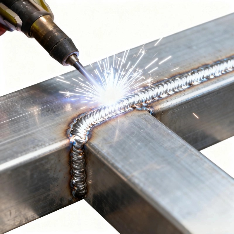 Aluminum profile welding integrated mold opening