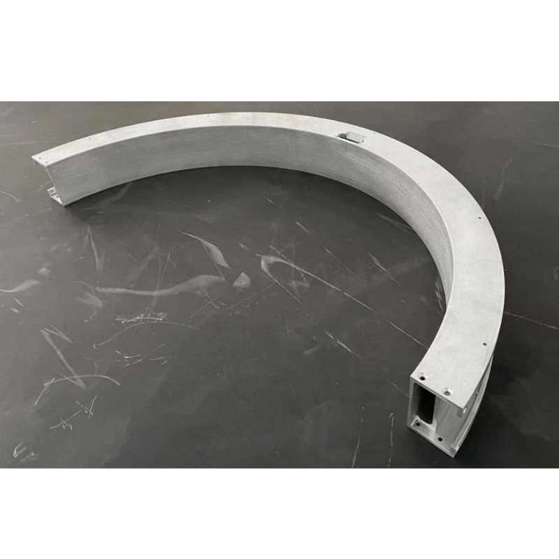 Aluminum profile bending integrated mold opening